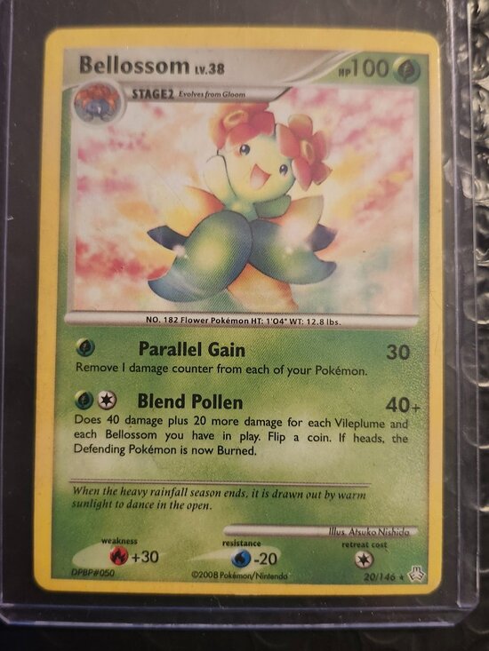 Pokemon Other - Bellossom lv 38 From Legends Awaken (2008)